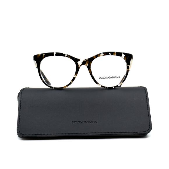DOLCE&GABBANA DG3316 911 HAVANA CLEAR AUTHENTIC EYEGLASSES FRAME - Picture 5 of 12